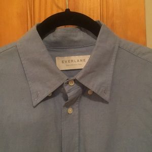 Everlane unisex cotton oxford button up